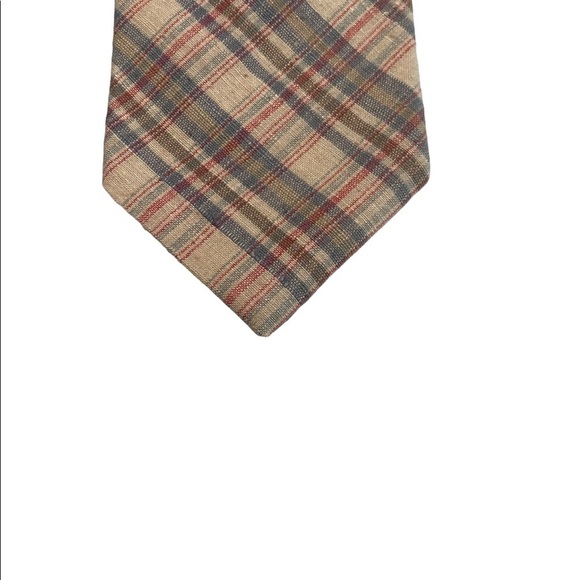 Lands' End Classic Silk Men's Necktie Formal Business Wedding Accessory - Picture 7 of 12